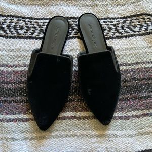 Jenni Kayne velvet mules